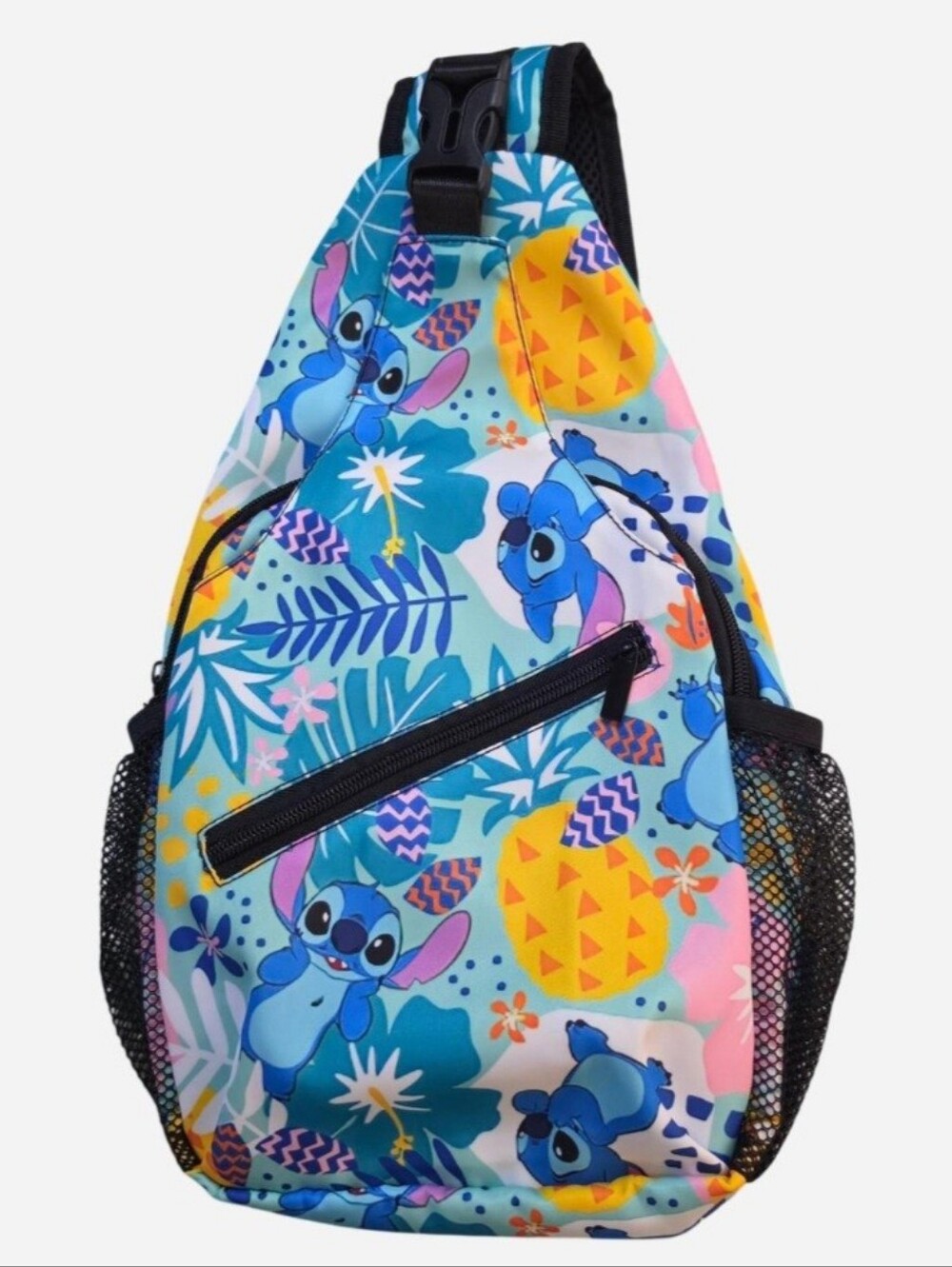 Disney Stitch Crossbody Sling Backpack
